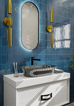 Load image into Gallery viewer, St Lucia Azul 2.5 x 5 Ceramic Tile Glossy