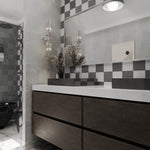 Load image into Gallery viewer, St. Lucia Gris 5x5 Ceramic Tile Glossy