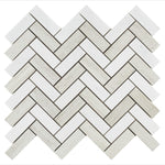 Load image into Gallery viewer, Vector Haisa 11x12.50 Marble Mosaic Tile