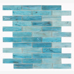 Load image into Gallery viewer, Vivid Blue 11.75x12.75 Mosaic Tile