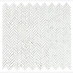 Load image into Gallery viewer, Tesserae Calacatta White Honed 11.25x12.5 Mosaic Tile