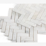 Load image into Gallery viewer, Tesserae Calacatta White Honed 11.25x12.5 Mosaic Tile