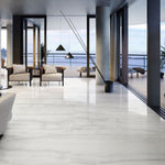 Load image into Gallery viewer, Akoya Silver Polished 24x48 Porcelain Tile
