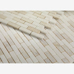 Load image into Gallery viewer, Amara Linear Thassos 11.75x12 Pearl Mosaic Tile