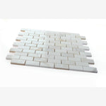 Load image into Gallery viewer, Amara Brick Calacatta 11.75x11.75 Pearl Mosaic Tile