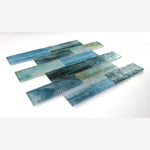 Load image into Gallery viewer, Oxi Wood Forest 11.75x11.75 Glass Mosaic Tile