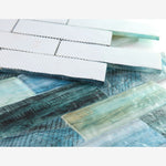 Load image into Gallery viewer, Oxi Wood Forest 11.75x11.75 Glass Mosaic Tile