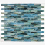 Load image into Gallery viewer, Oxi Wood Forest 11.75x11.75 Glass Mosaic Tile