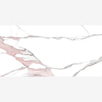 Load image into Gallery viewer, Calacatta Fantasy Pink Polished 24x48 Porcelain Tile
