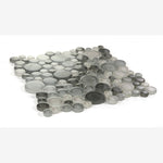 Load image into Gallery viewer, Aquabelle Sea Glass 10.75x10.75 Mosaic Tile Glossy