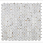 Load image into Gallery viewer, Anubia Calacatta Gold Marble 11.75x11.75 Mosaic Tile