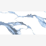 Load image into Gallery viewer, Calacatta Blue Matte 24x48 Porcelain Tile
