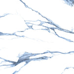 Load image into Gallery viewer, Calacatta Blue Matte 48x48 Porcelain Tile
