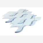 Load image into Gallery viewer, Aegean Royal Sapphire Glass 10.5x11.75 Mosaic Tile