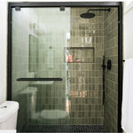 Load image into Gallery viewer, St. Lucia Green 2.5 x 5 Ceramic Tile Glossy