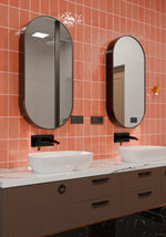 Load image into Gallery viewer, St Lucia Peach 2.5 x 5 Ceramic Tile Glossy