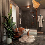 Load image into Gallery viewer, St Lucia Bronze 5x5 Ceramic Tile Glossy