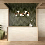 Load image into Gallery viewer, Camden Verde 3x12 Ceramic Tile Glossy