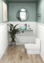 Load image into Gallery viewer, St Lucia Blanco 2.5 x 5 Ceramic Tile Glossy