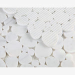 Load image into Gallery viewer, Hudson Carrara White Marble Pebble Mosaic