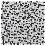 Load image into Gallery viewer, Hudson Black & White Marble Pebble Mosaic