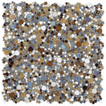 Load image into Gallery viewer, Nevis Pecan Pebble Mosaic