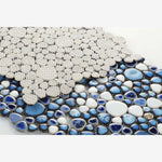 Load image into Gallery viewer, Nevis Blue Moon Pebble Mosaic
