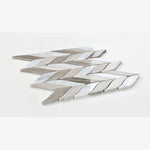 Load image into Gallery viewer, Leaf Carrara White & Haisa Stone Mosaic