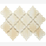 Load image into Gallery viewer, Kendra Painting Arabesque Glass Tile (Pool Rated)
