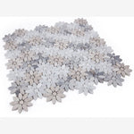 Load image into Gallery viewer, Smokey Blue Daisy Flowers Mosaic