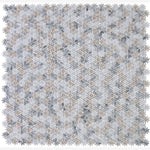 Load image into Gallery viewer, Smokey Blue Daisy Flowers Mosaic