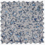Load image into Gallery viewer, Nevis Gray Dawn Pebble Mosaic