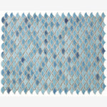 Load image into Gallery viewer, Antigua Azure 2x3 Fishscale Porcelain Mosaic
