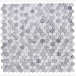 Load image into Gallery viewer, Sky Blue 2" Hexagon Marble Polished