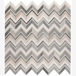 Load image into Gallery viewer, Chevron Series Skyline Marble Mosaic
