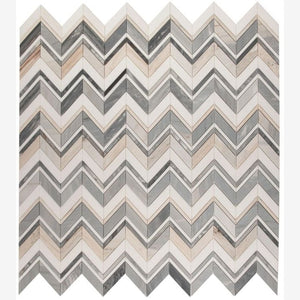 Chevron Series Skyline Marble Mosaic