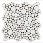 Load image into Gallery viewer, Nevis Whisper White Pebble Mosaic