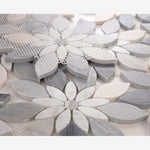 Load image into Gallery viewer, Blue Palissandro Daisy Flowers Mosaic
