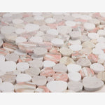 Load image into Gallery viewer, Hudson Rose Norvegia Marble Pebble Mosaic