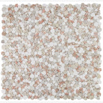 Load image into Gallery viewer, Hudson Rose Norvegia Marble Pebble Mosaic