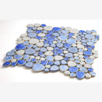 Load image into Gallery viewer, Nevis Sapphire Pebble Mosaic