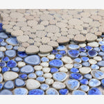 Load image into Gallery viewer, Nevis Sapphire Pebble Mosaic