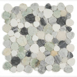 Load image into Gallery viewer, Hudson Grassland Marble Pebble Mosaic Tile