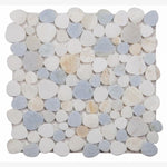 Load image into Gallery viewer, Hudson Marina Marble Pebble Mosaic Tile