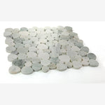 Load image into Gallery viewer, Hudson Verde Marble Pebble Mosaic Tile