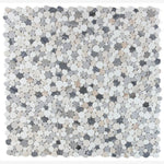 Load image into Gallery viewer, Hudson Beach Marble Pebble Mosaic Tile