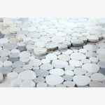 Load image into Gallery viewer, Hudson Beach Marble Pebble Mosaic Tile