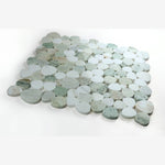Load image into Gallery viewer, Hudson Spring Marble Pebble Mosaic Tile