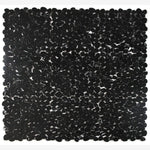 Load image into Gallery viewer, Hudson Marquina Marble Pebble Mosaic Tile Honed