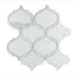 Load image into Gallery viewer, Lexi Precious Blue Lantern Arabesque Mosaic Tile